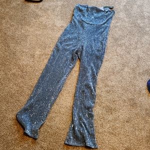 Jumpsuit, glitter jumpsuit,